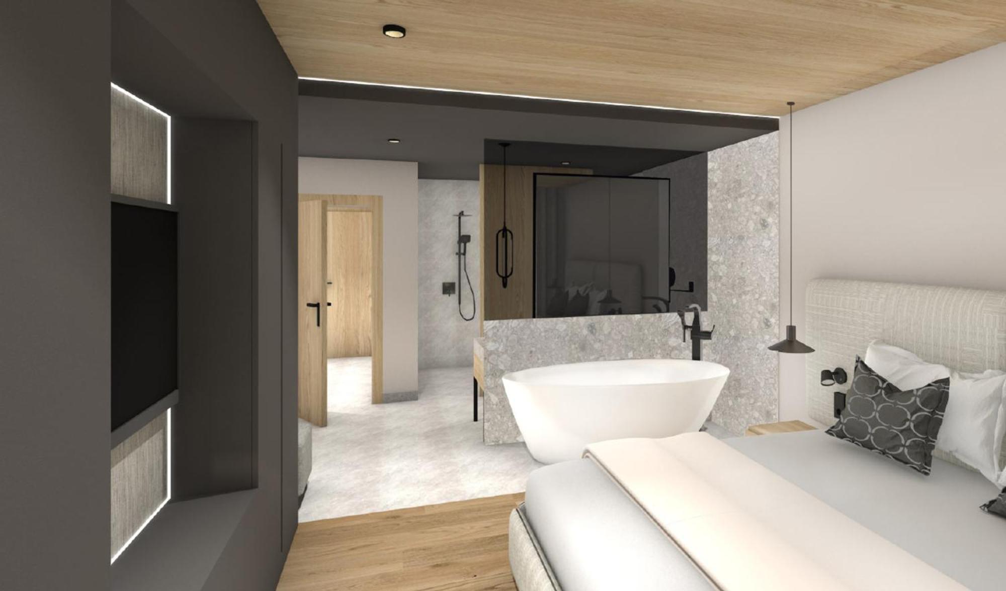 Alpine Resort Sportalm 皮茨河谷圣莱昂哈德 客房 照片
